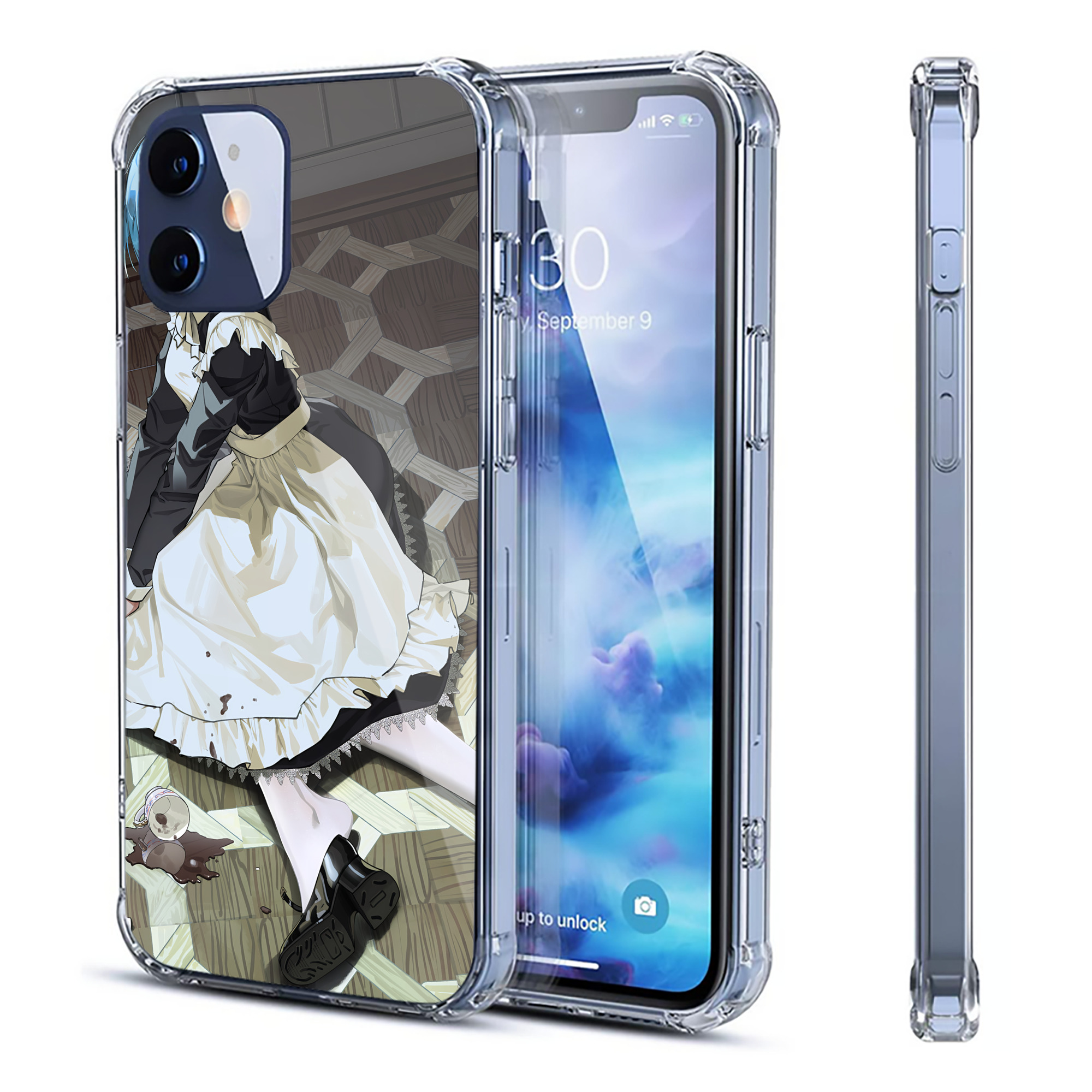 （画像用） EVA 新世紀エヴァンゲリオン 【iPhone 12シリーズ対応】透明スマホケース（クリアソフトケース）